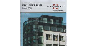 Groupe Cardinal et Jean Christophe Larose - Revue de Presse mars 2014