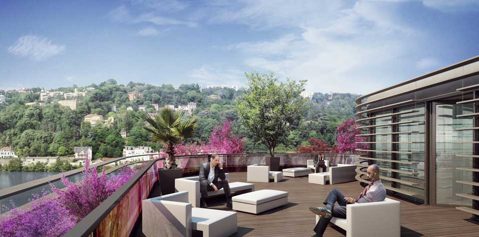 Groupe Cardinal - Projets Le Pavillon 52 Lyon Confluence - Rudy Ricciotti