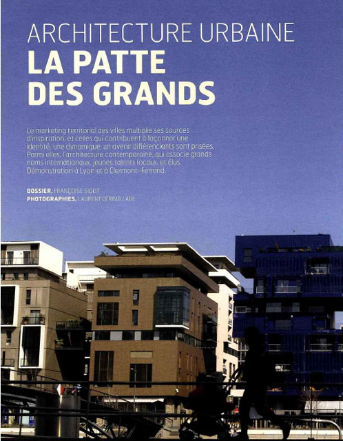 Presse - Acteurs de l'économie - Architecture urbaine