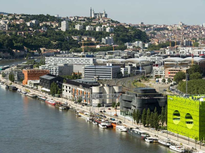 Le groupe Cardinal accélère sa siversification territoriale : Lyon-Confluence photo G-Perret