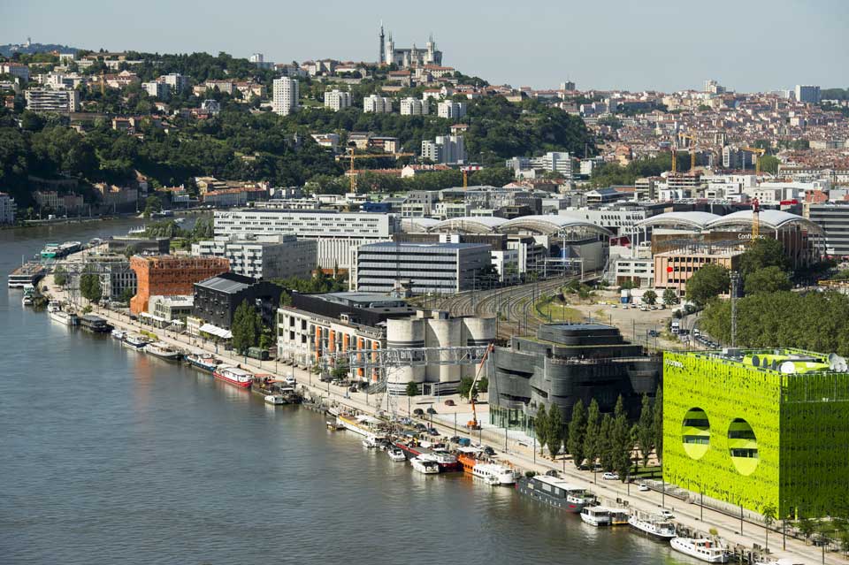 Le groupe Cardinal accélère sa siversification territoriale : Lyon-Confluence photo G-Perret