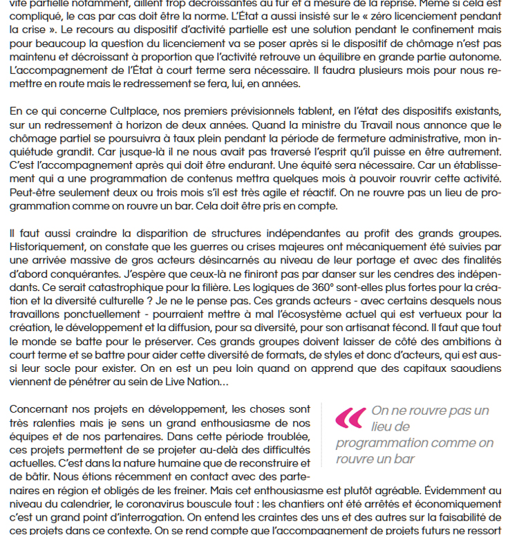 Groupe Cardinal et New Tanks : Les pouvoirs publics doivent être à nos côtés le temps de la remise à flot » (Renaud Barillet