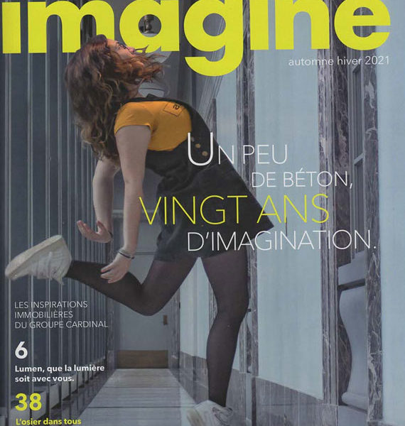 Jean Christophe Larose présente Imagine, le magazine d'inspirations immobilières du Groupe Cardinal...