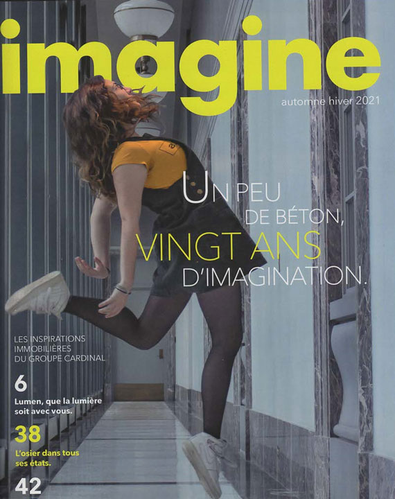 Jean Christophe Larose présente Imagine, le magazine d'inspirations immobilières du Groupe Cardinal...