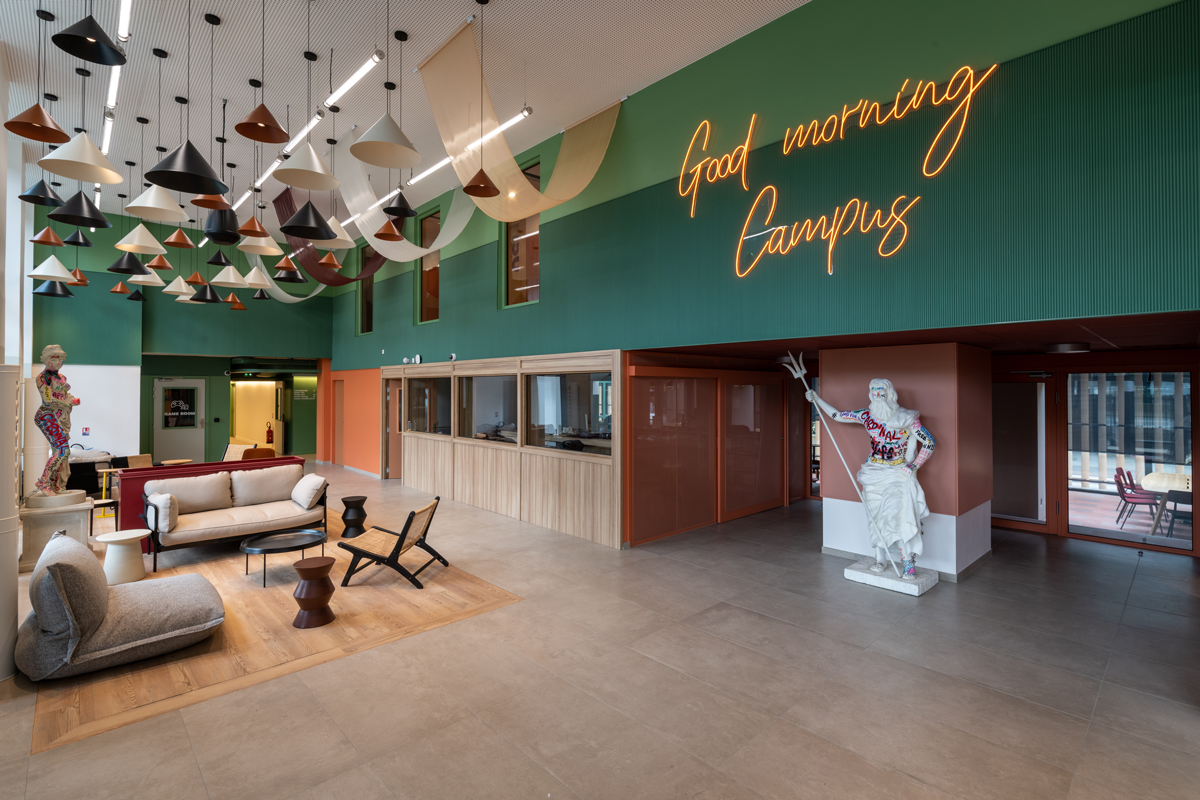 Groupe Cardinal : Good Morning Creteil - Espaces communs Livraison Creteil @Thomas_Guyenet août 2024
